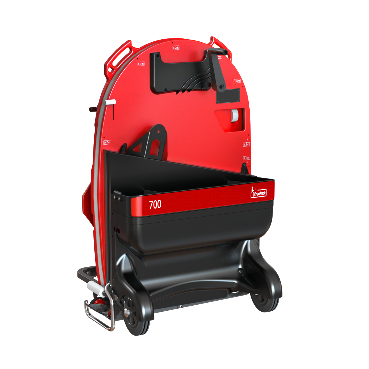 ErgoStrap machine 700 E mobile crank handle